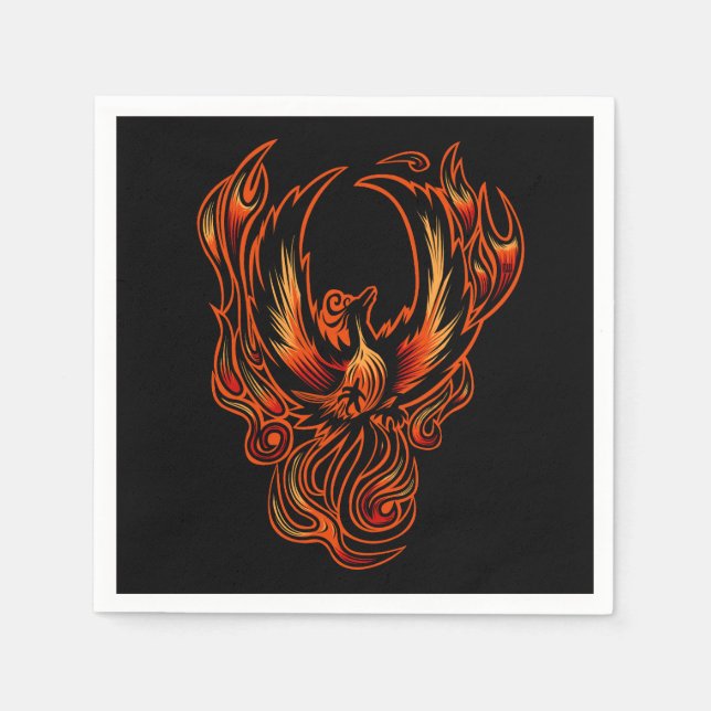 Feuergefecht Serviette (Vorderseite)