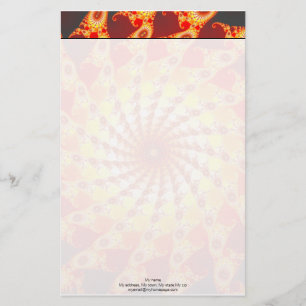 Feuergeflecht Briefpapier