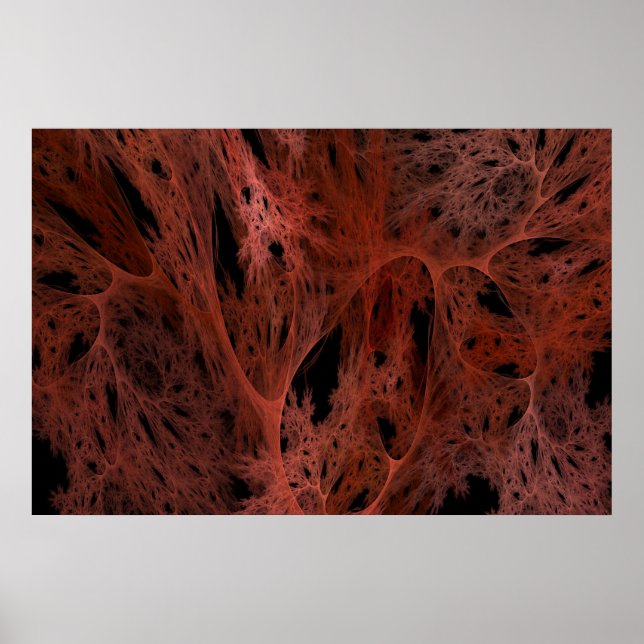 Feuergeflecht Poster (Vorne)
