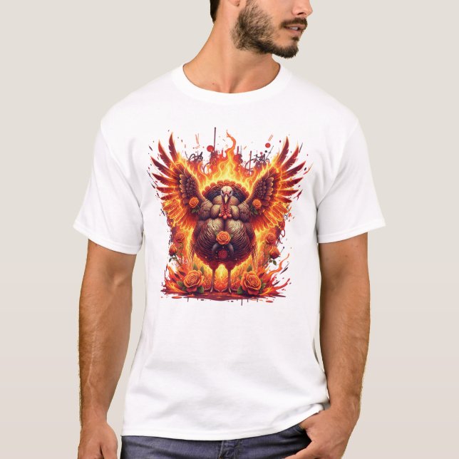 Feuergeist Türkei Erntedank T - Shirt (Vorderseite)