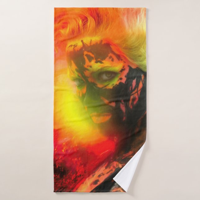 Feuergoddess PELE Badehandtuch (Badehandtuch)