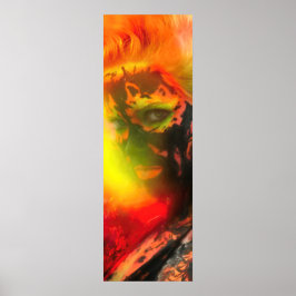 Feuergoddess PELE Poster