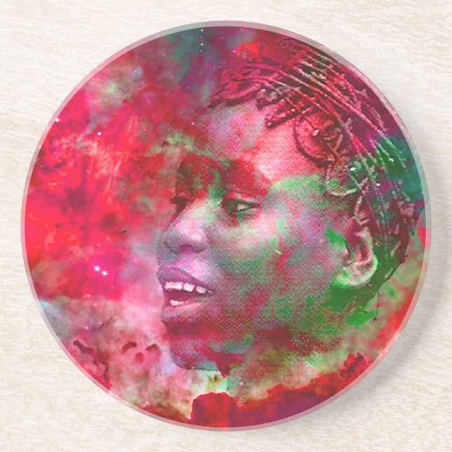 Feuergöttin Getränkeuntersetzer (Vorne)