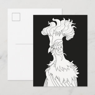 Feuergöttin Postkarte