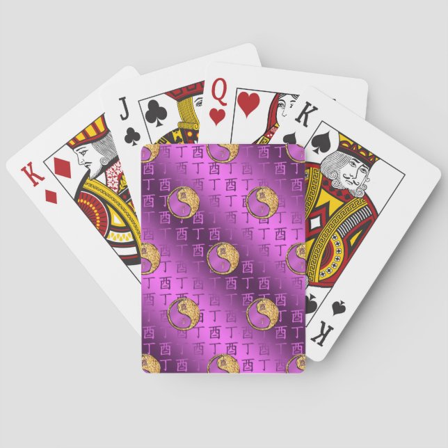 Feuerhahn Spielkarten (Rückseite)