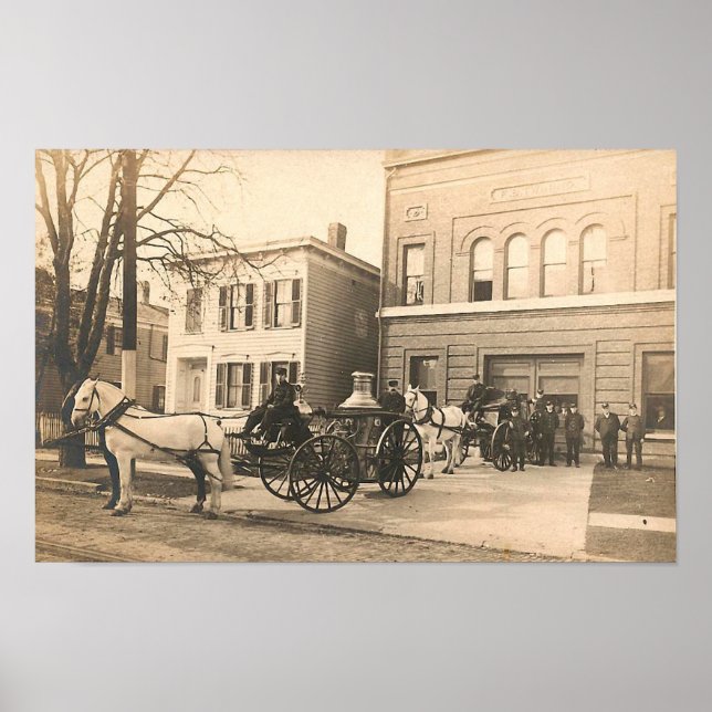 Feuerhaus #12 Troy, NY Poster (Vorne)