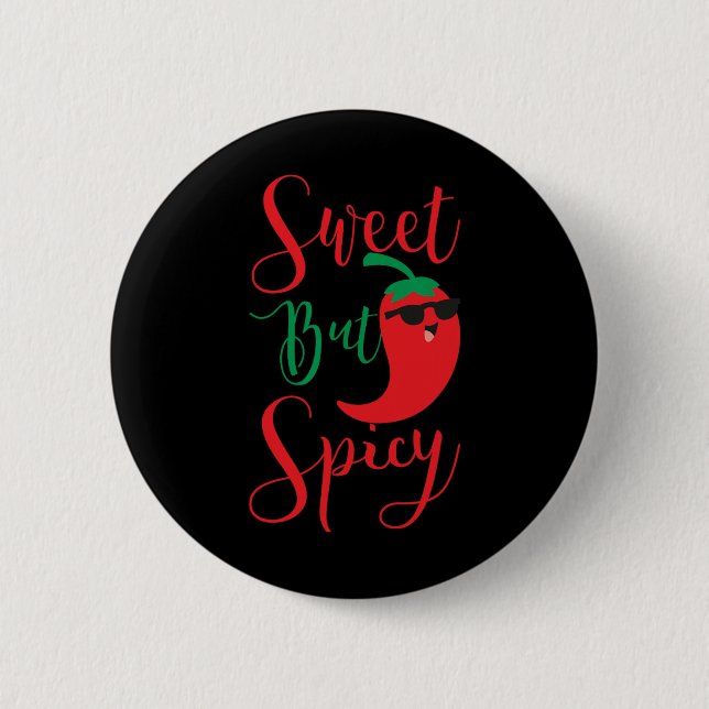 Feuerheftige Verpackung Halloween Taco Ich bin ext Button (Vorderseite)