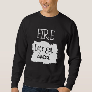 Feuerheftiges Packet Taco bekommen sauces Hallowee Sweatshirt