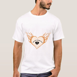 Feuerherz Orange  T-Shirt
