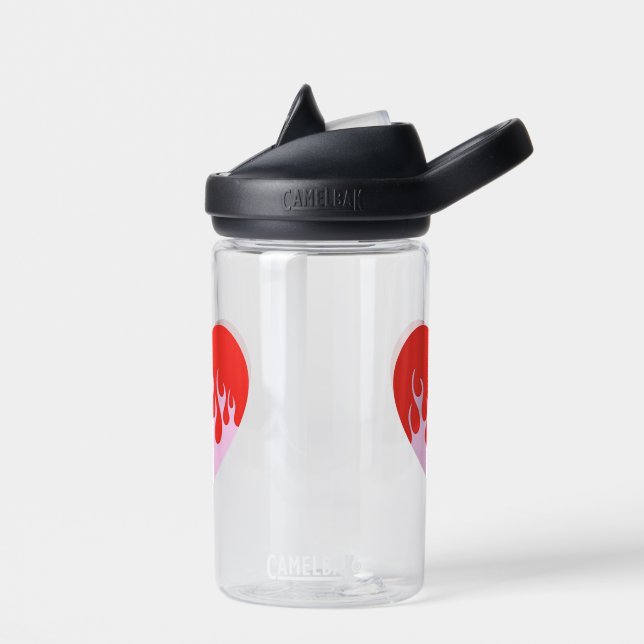 Feuerherz Trinkflasche (Links)