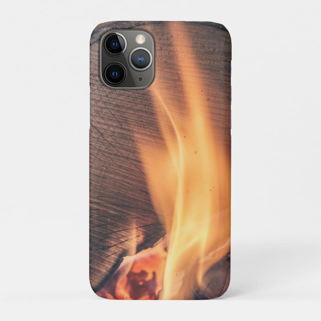 Feuerholz Case-Mate iPhone Hülle (Rückseite)