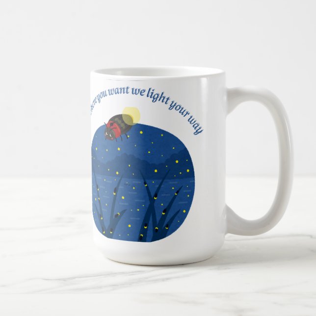 Feuerinsekt Naturliebhaber der klassischen Tasse (Rechts)