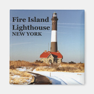 Feuerinsel Leuchtturm, New York Magnet