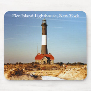 Feuerinsel Leuchtturm, New York Mousepad
