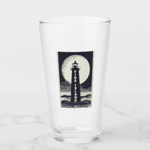 Feuerinsel Lighthouse New York Moon Glas