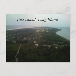 Feuerinsel, Long Island Postkarte