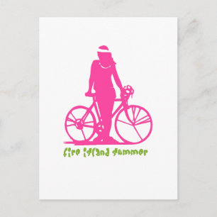 Feuerinsel Sommer Postkarte