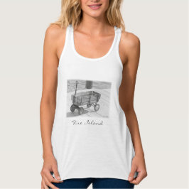'Feuerinsel Wagenheber' Ladys' Racerback Tank Top