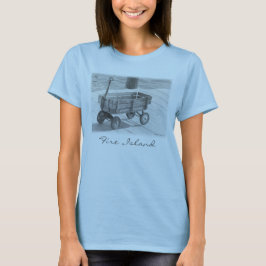'Feuerinsel Wagon' Ladys' T - Shirt