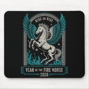 Feuerjahr des Pferdes – Chinesisches Neujahr 2 Mousepad