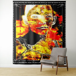 Feuerkerze 01 wandteppich