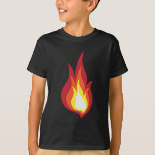 Feuerkostümflamme - sie glüht Feuerwerke T-Shirt