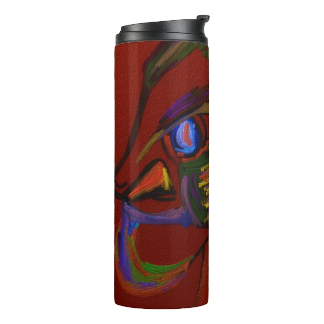 Feuerkrieger  thermosbecher (Nach links gedreht)