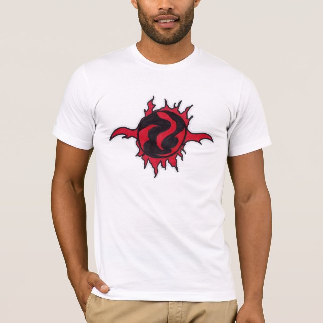 Feuerkugel T-Shirt (Vorderseite)