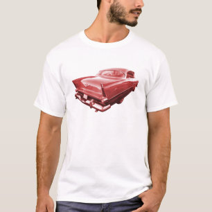 Feuerkugelwut Plymouth-Schwanzflossen 1956 T-Shirt