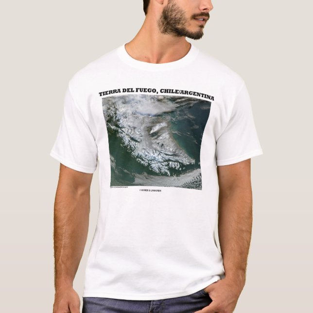 Feuerland, Chile/Argentinien (Bild-Erde) T-Shirt (Vorderseite)