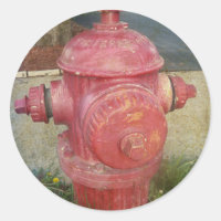 Feuerlöschaufkleber