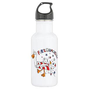Feuerlöscher 4. Juli Duck Water Flasche Edelstahlflasche