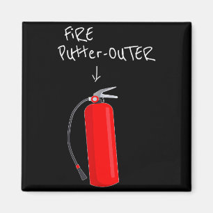 Feuerlöscher Außer Feuerlöscher Feuerwehrmann F Magnet