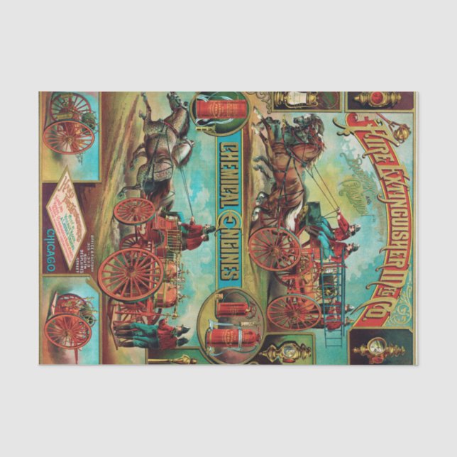 Feuerlöscher MFG Co. Seidenpapier (Vorderseite)