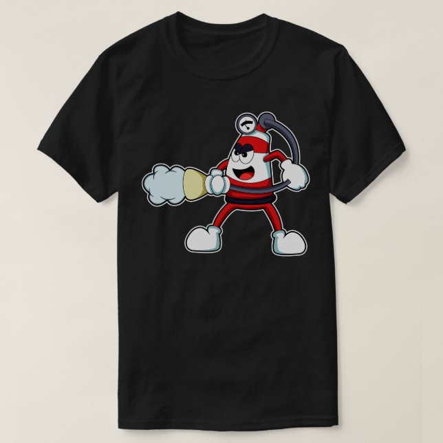 Feuerlöscher T-Shirt (Design vorne)