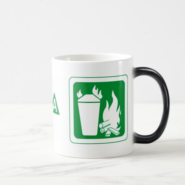 Feuerlöscher Verwandlungstasse (Rechts)