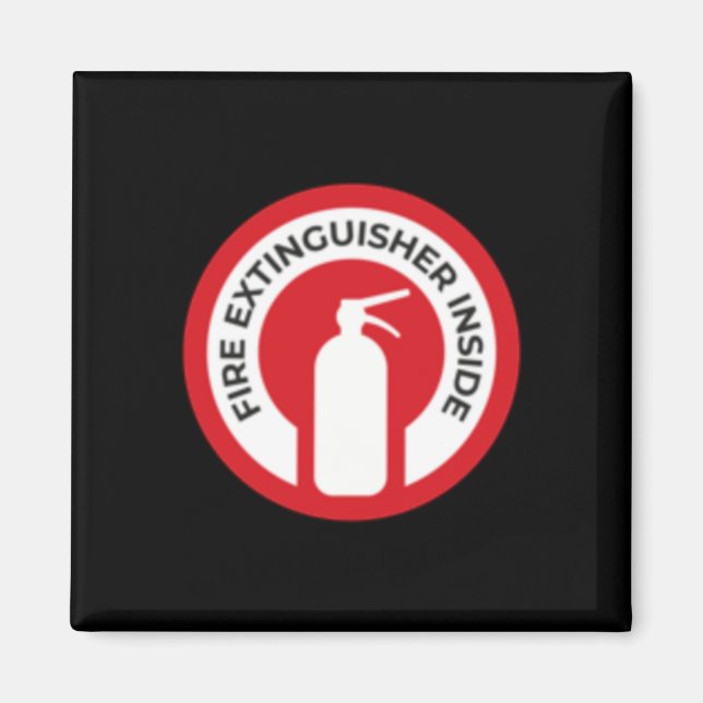 Feuerlöschgerät Magnet (Vorne)