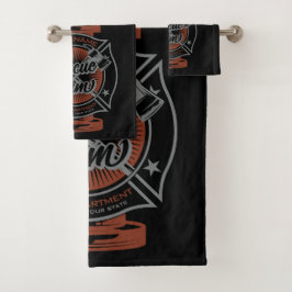 Feuerlöschhilfe-Team Badhandtuch Set