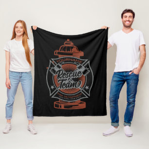 Feuerlöschhilfe-Team Fleecedecke