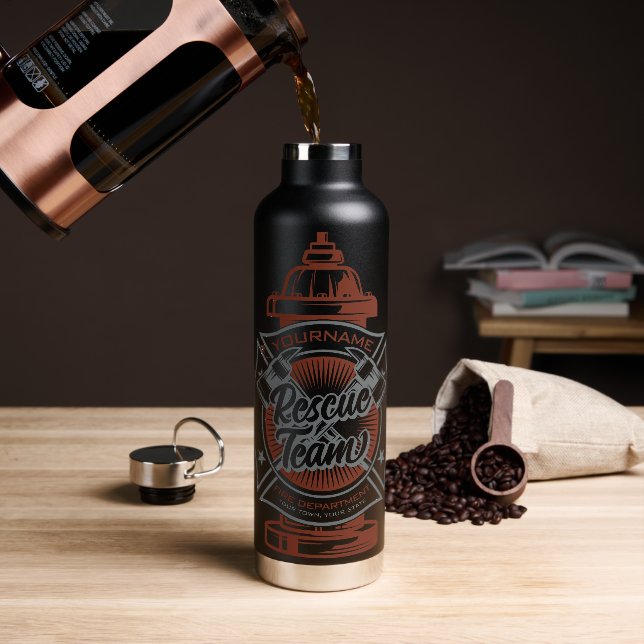 Feuerlöschhilfe-Team Trinkflasche (Kaffee)