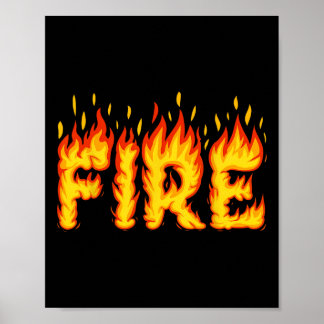 Feuerlöschlampen, Matching Family Paares Fire and Poster
