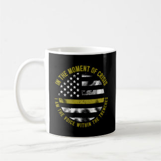 Feuerlöschlinie für Polizei und Feuerwehr Kaffeetasse
