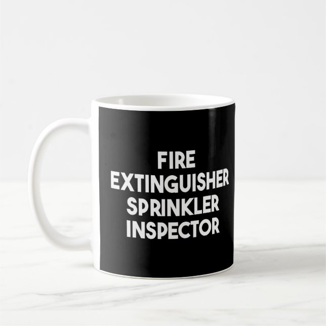 Feuerlöschprüfer Kaffeetasse (Links)