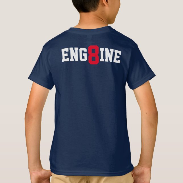 Feuerlöschstation 8 Kids T - Shirt (Rückseite)