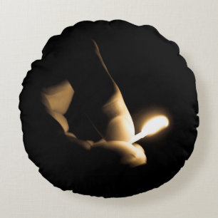 Feuermatte Rundes Kissen