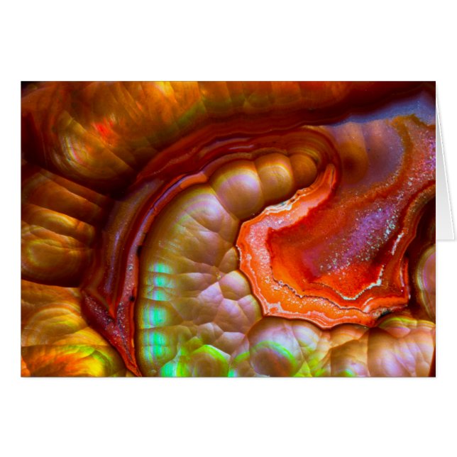 Feueropal (Vorderseite (Horizontal))