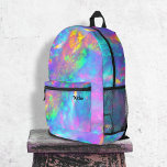 Feueropal Bedruckter Rucksack<br><div class="desc">opal inspiriert Backpack</div>