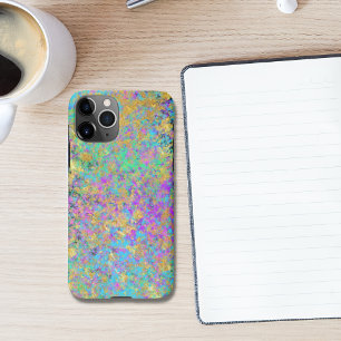 Feueropal Edelstein Imitate Gold Iridescent iPhone 11Pro Hülle