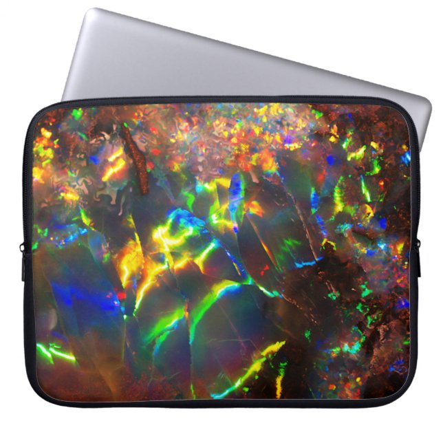 Feueropal Laptopschutzhülle (Vorderseite)