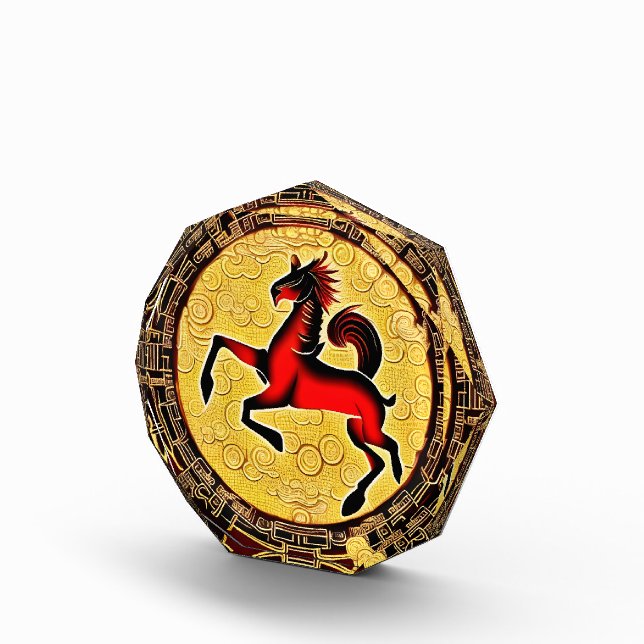 Feuerpferd Fotoblock (Rechts)